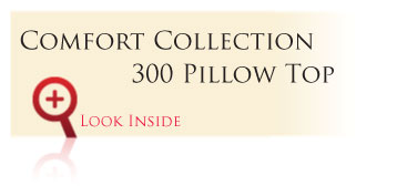 Look inside the Gold Comfort Collection 300 Pillow Top