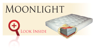Look inside the Gold Bond Moonlight futon sofa sleeper mattress